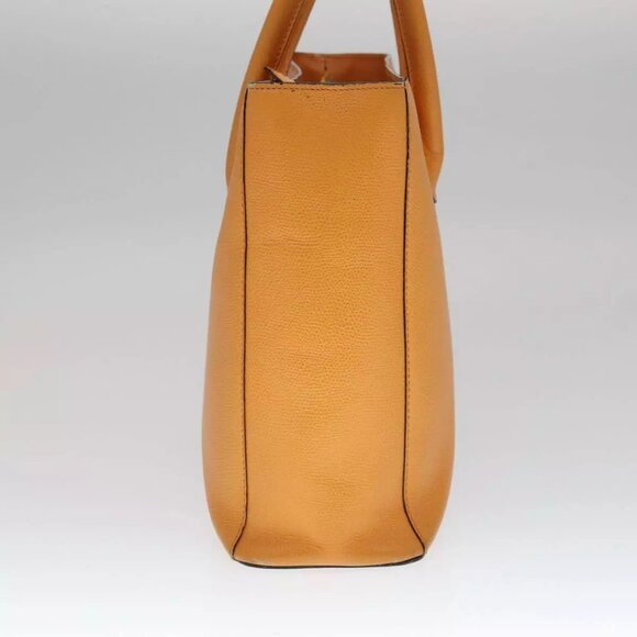 CELINE Tote Bag Leather Orange Auth - Picture 6 of 16